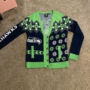 Medium Seattle Seahawks womens ugly sweater